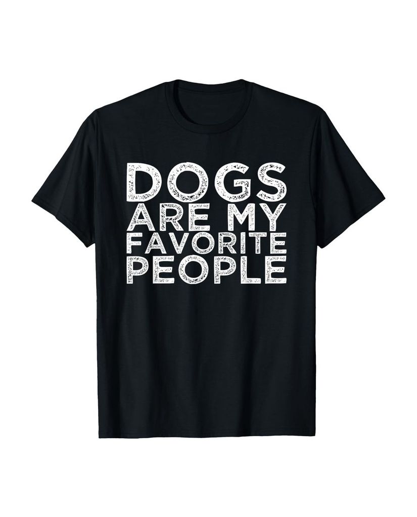 Lustiger T-Shirt „Hunde sind meine Lieblingsmenschen“ | lustige-tshirts.de
