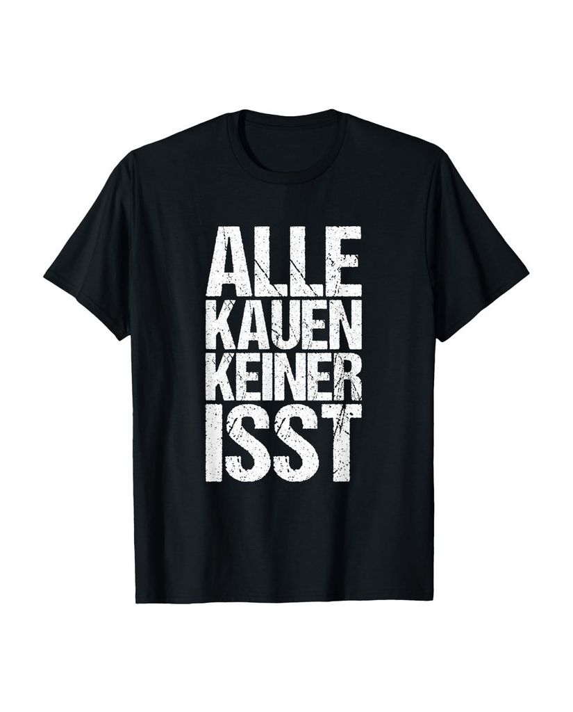 Lustiger T-Shirt „Alle Kauartikel No Eat“ | lustige-tshirts.de