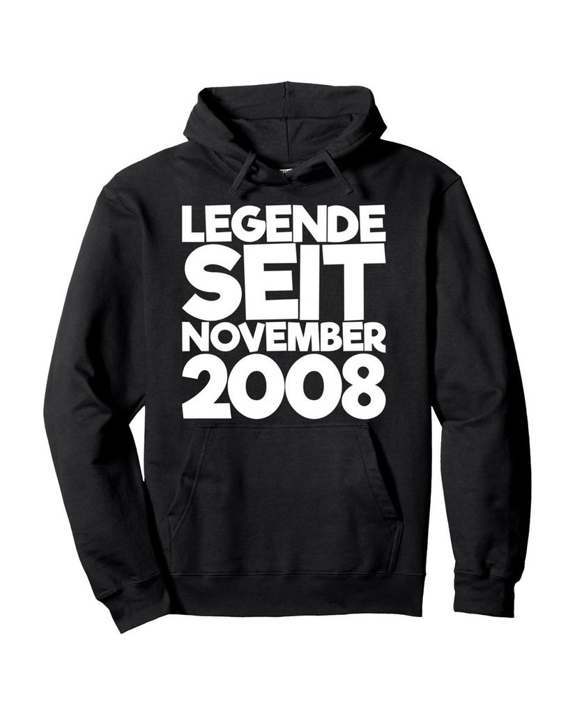 Lustiger Hoodie „Legende Seit November 2008“ | lustige-tshirts.de