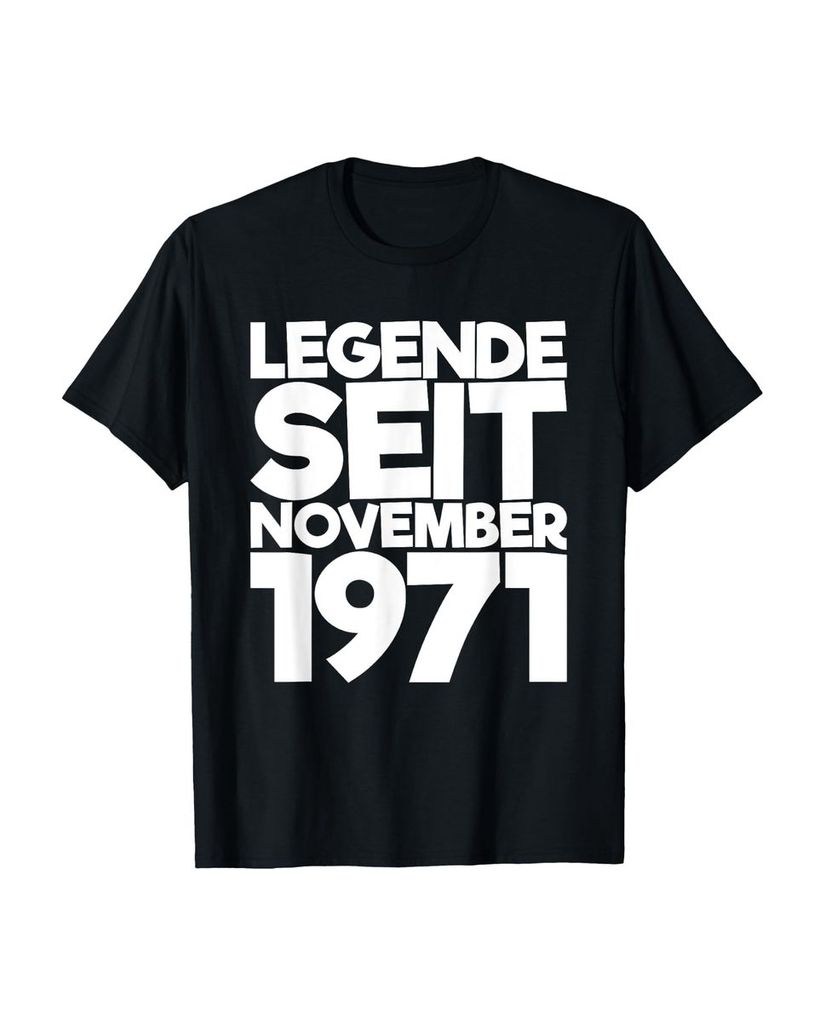 Lustiger T-Shirt „Legende Seit November 1971“ | lustige-tshirts.de