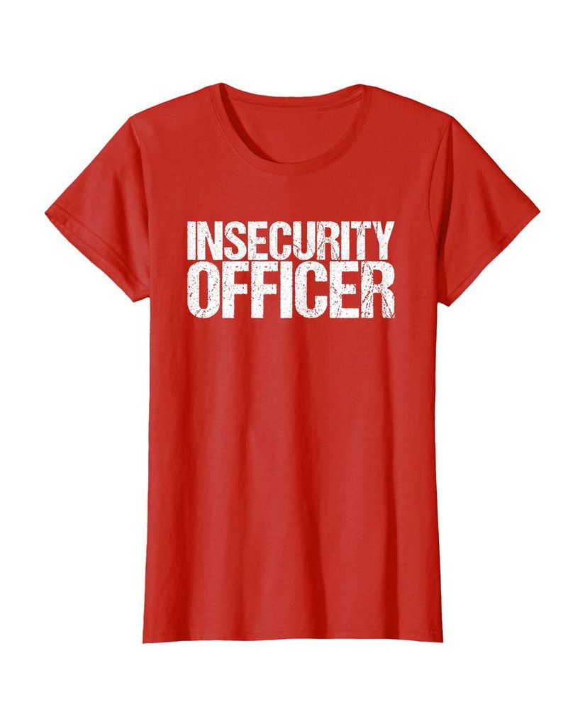Lustiges T-Shirt „Insecurity Officer“ – Ansicht 29