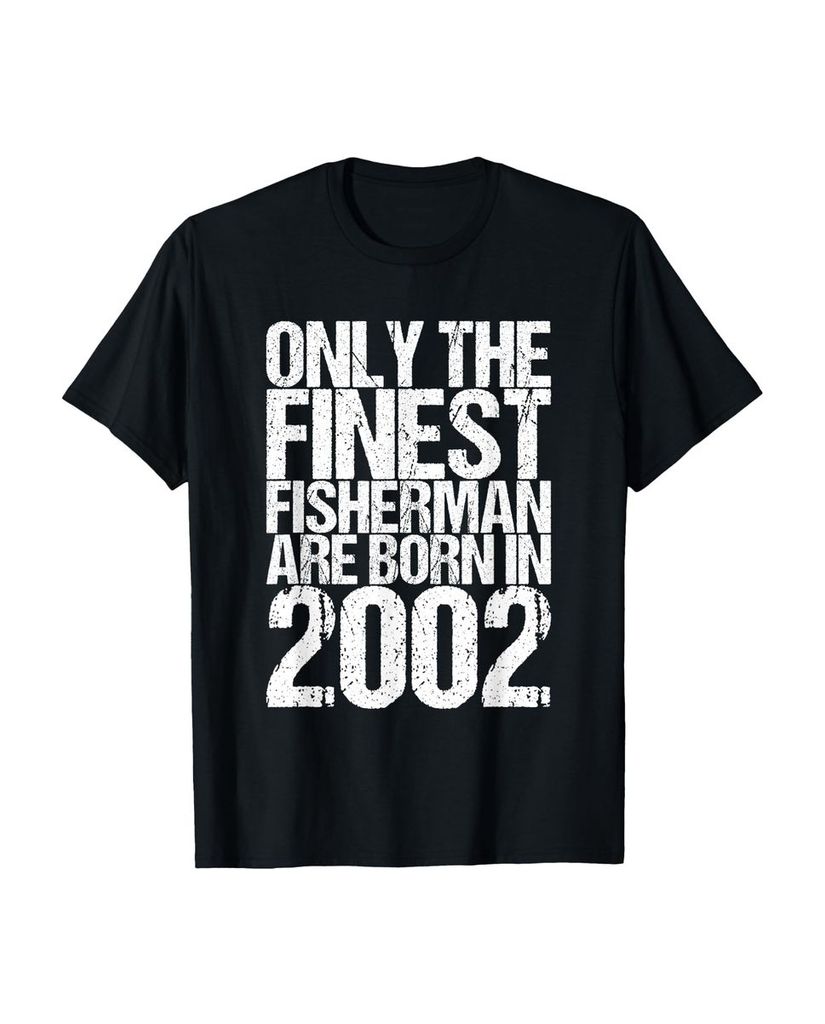 Lustiger T-Shirt „19 Jahre 2002 Lustiges Fischen 19.“ | lustige-tshirts.de