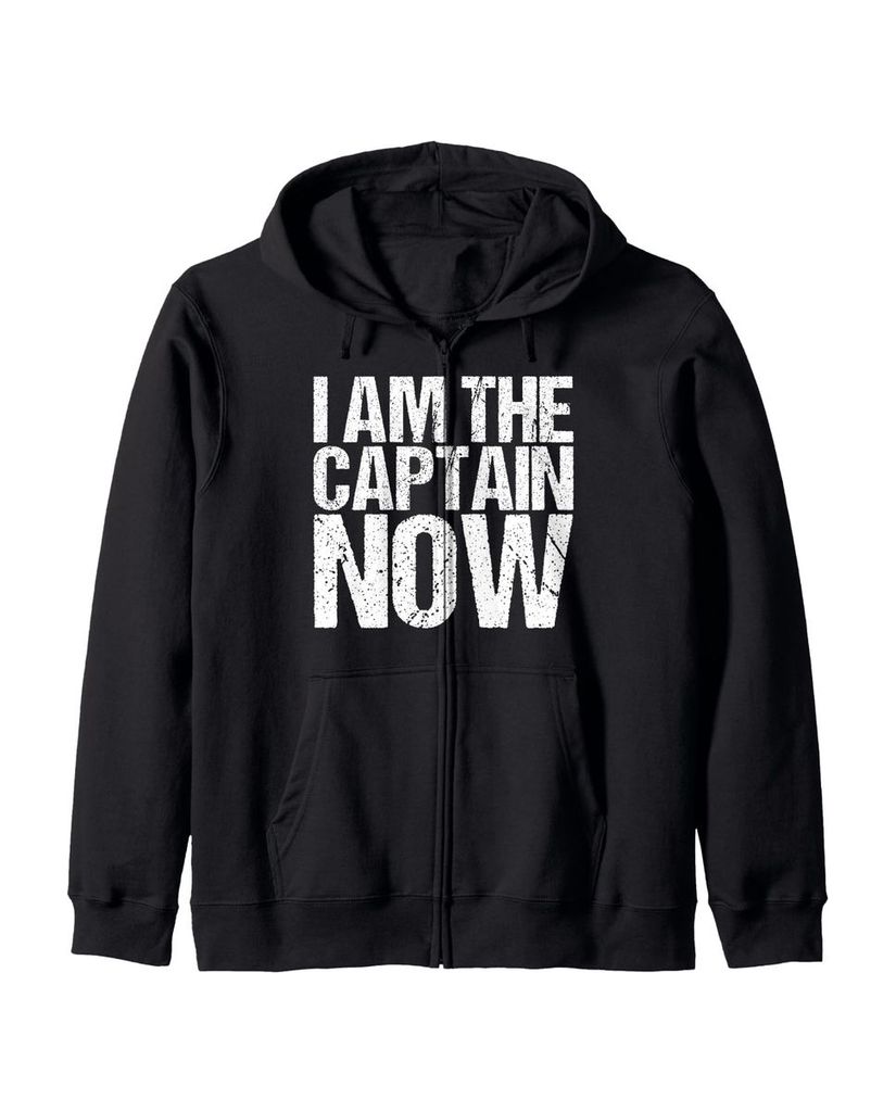 Lustiger Kapuzenjacke „I Am The Captain Now Lustiger Pilot“ | lustige-tshirts.de