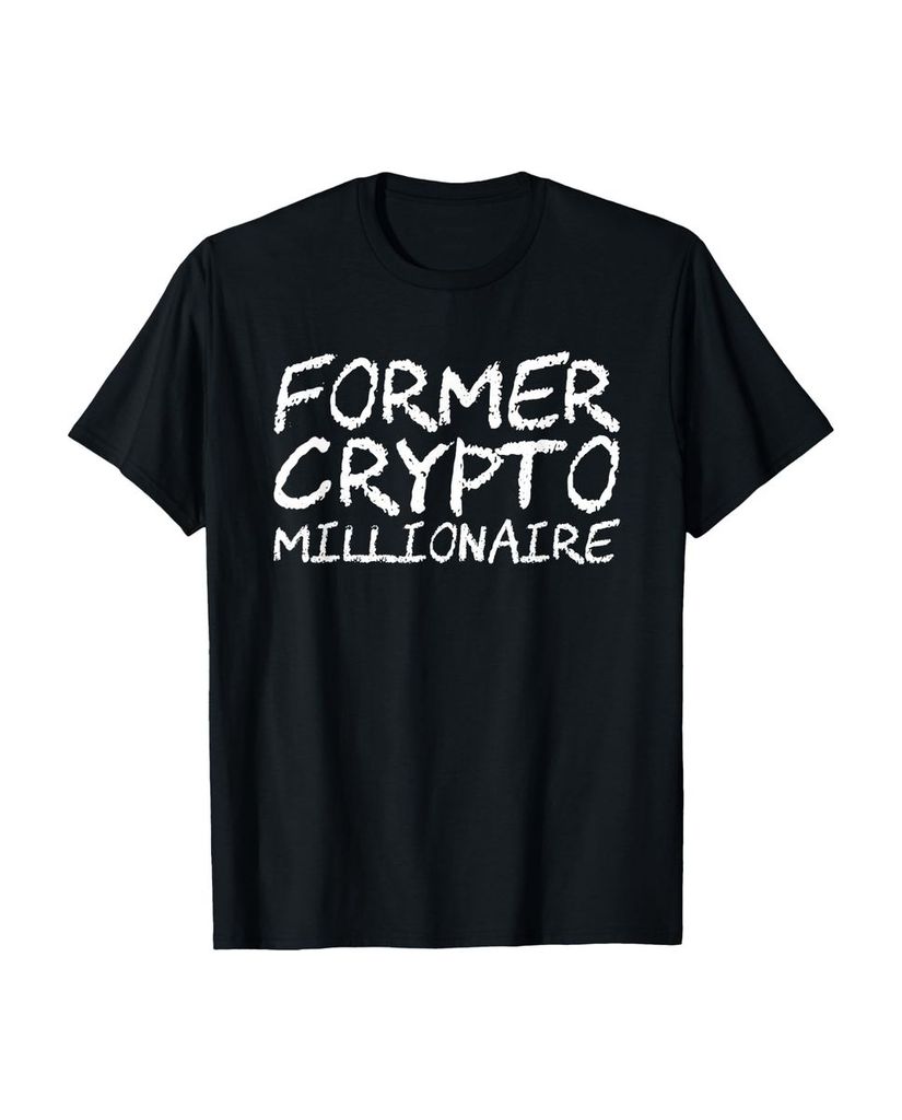 Lustiger T-Shirt „Ehemaliger Krypto-Millionär“ | lustige-tshirts.de