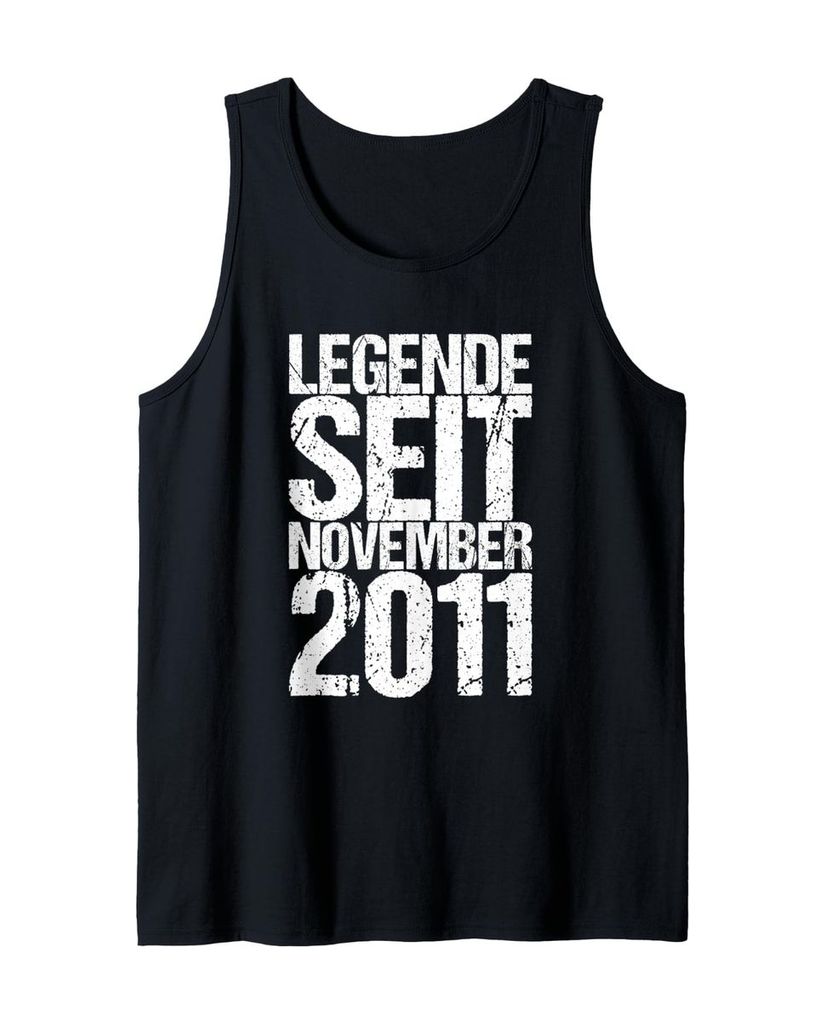 Lustiger Tank Top „Legende Seit November 2011“ | lustige-tshirts.de