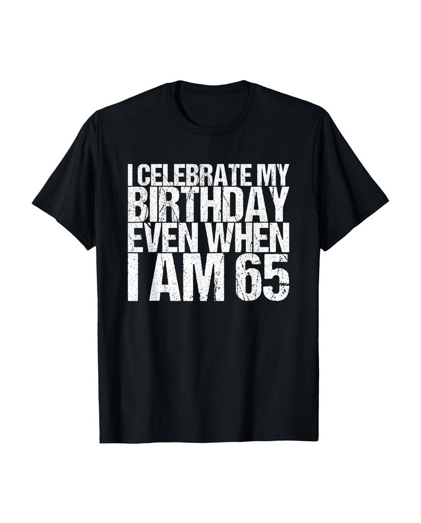 Lustiger T-Shirt „Ich feiere meinen Geburtstag auch wenn“ | lustige-tshirts.de