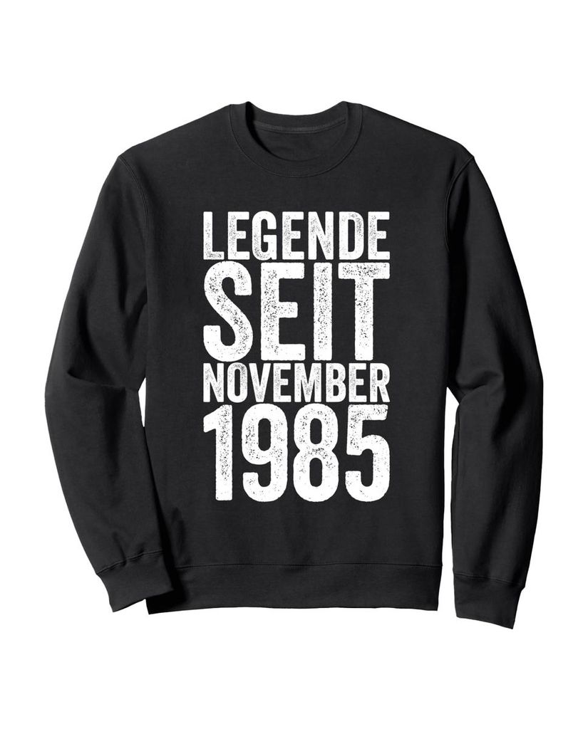 Lustiger Sweatshirt „Legende Seit November 1985“ | lustige-tshirts.de