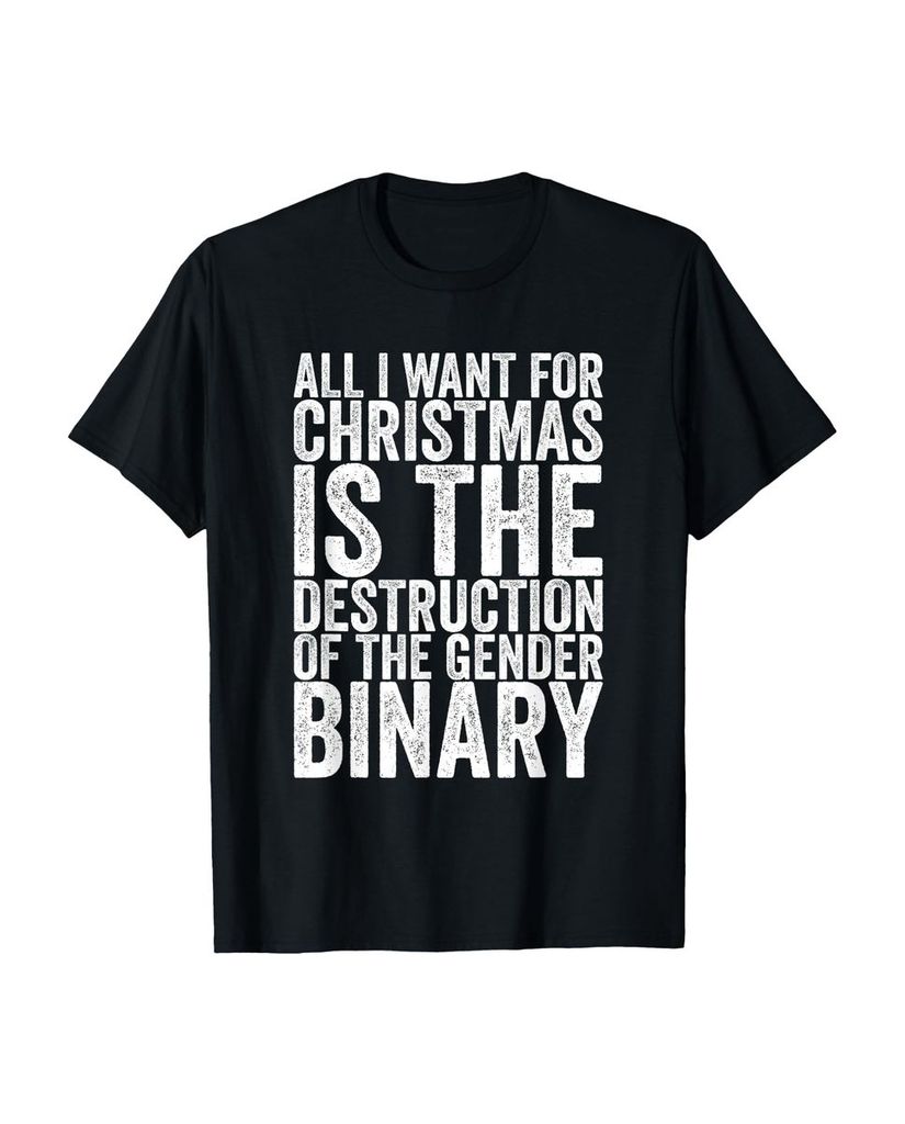 Lustiger T-Shirt „Alles was ich zu Weihnachten will ist“ | lustige-tshirts.de