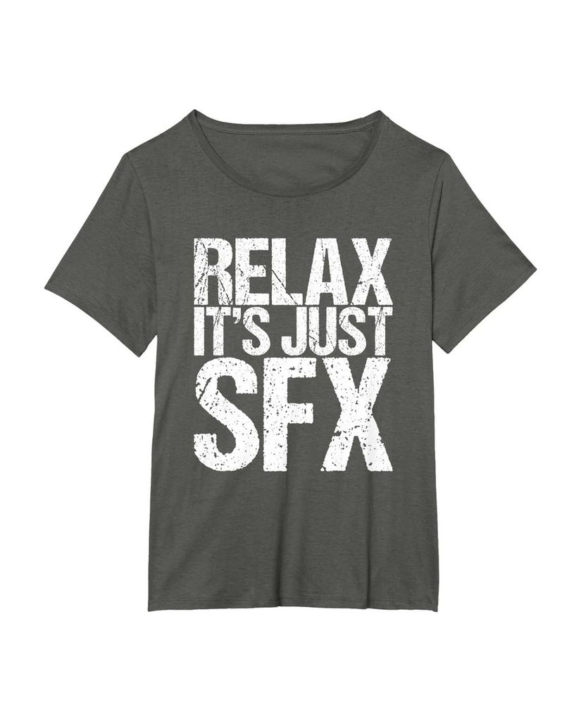 Lustiges Halloween T-Shirt „Relax It's Just Sfx“ – Ansicht 10
