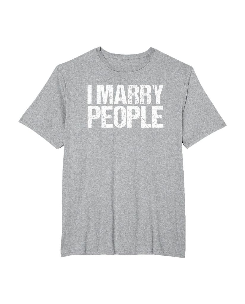 Lustiges Geburtstags T-Shirt „I Marry People“ – Ansicht 35