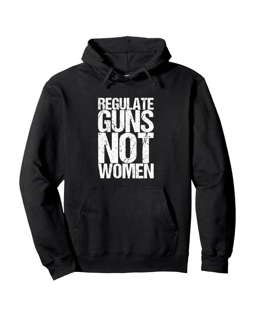 Lustiger Hoodie „Regulieren Sie Waffen nicht Frauen“ | lustige-tshirts.de
