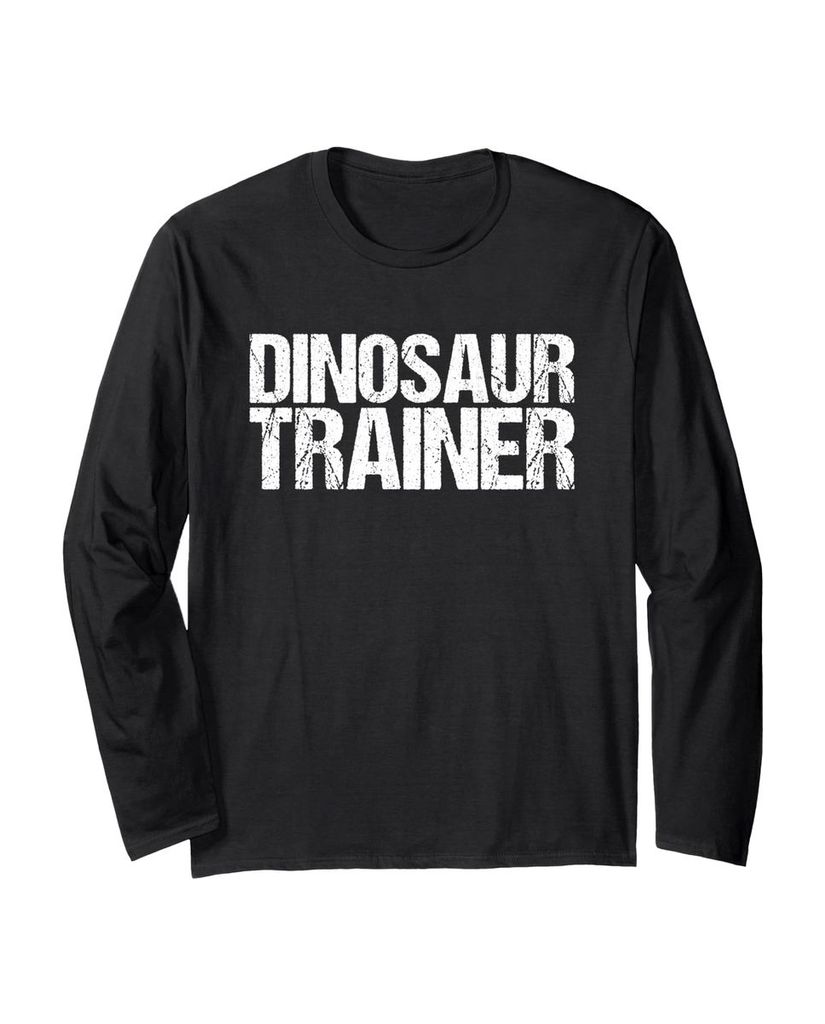 Lustiger Langarmshirt „Dinosaurier Trainer Halloween Kostüm“ | lustige-tshirts.de