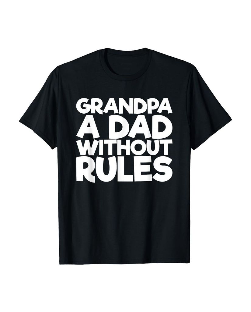 Lustiger T-Shirt „Opa A Dad Without Rules“ | lustige-tshirts.de