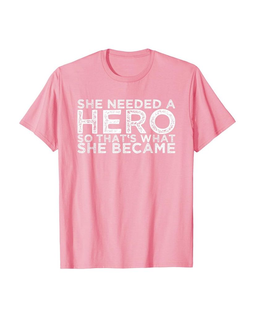 T-Shirt „Sie brauchte einen Helden, also wurde“ – ein Motiv mit Pointe – Ansicht 27