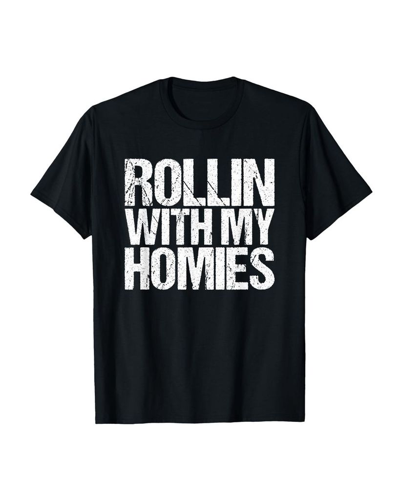 Lustiger T-Shirt „Rollin' mit meinen Homies“ | lustige-tshirts.de