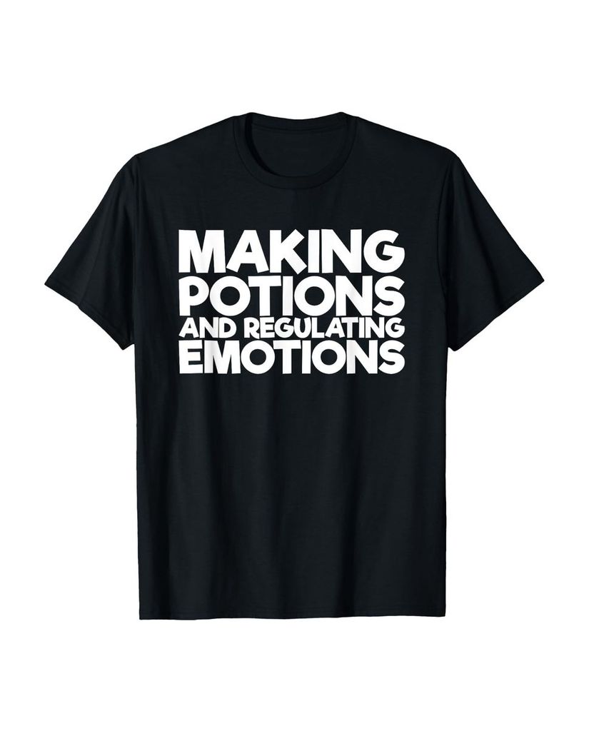 Lustiger T-Shirt „Tränke machen und Emotionen regulieren“ | lustige-tshirts.de