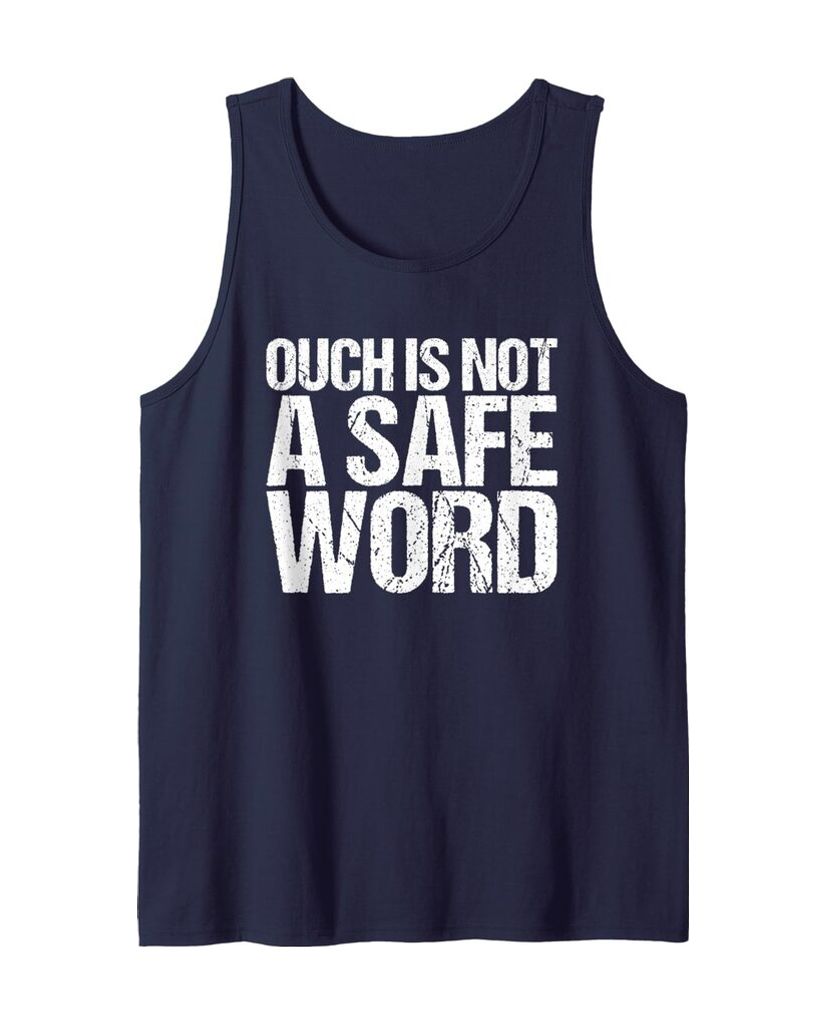 Witziges Tanktop „Ouch is not a safe word“ – Ansicht 7