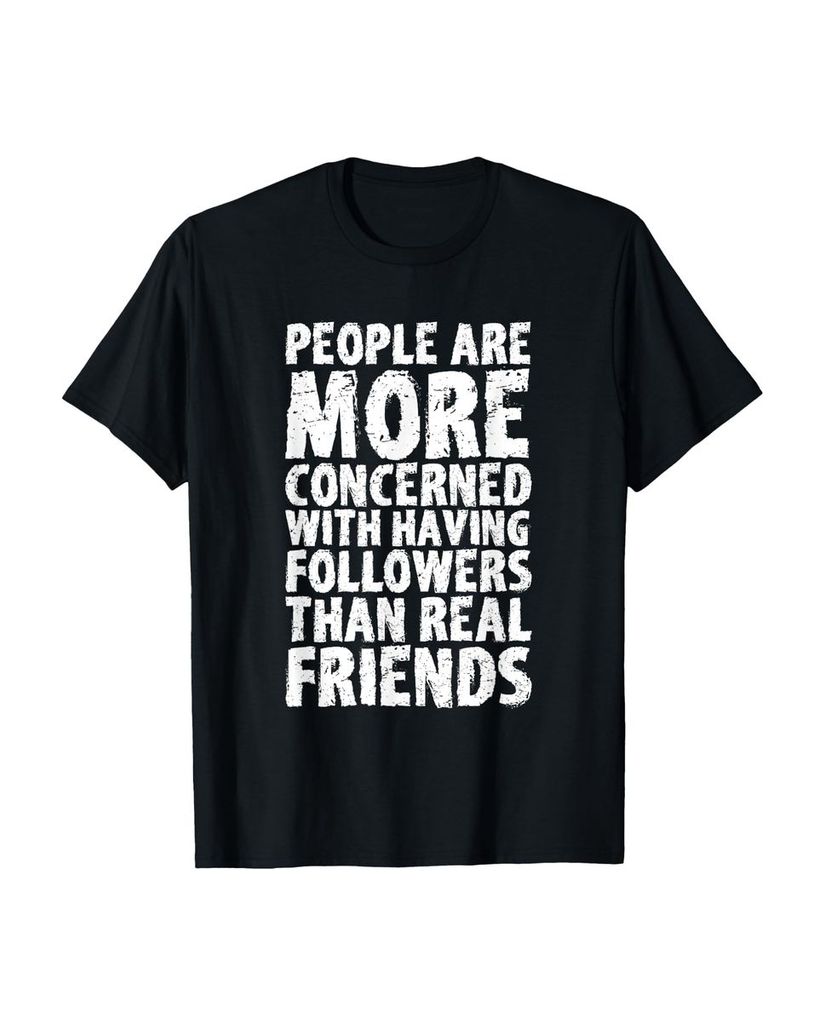 Lustiger T-Shirt „People are more besorgt with having“ | lustige-tshirts.de