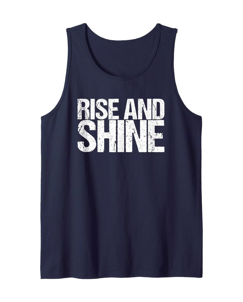 Lustiges Kaffee Tanktop „Rise And Shine“ – Ansicht 9