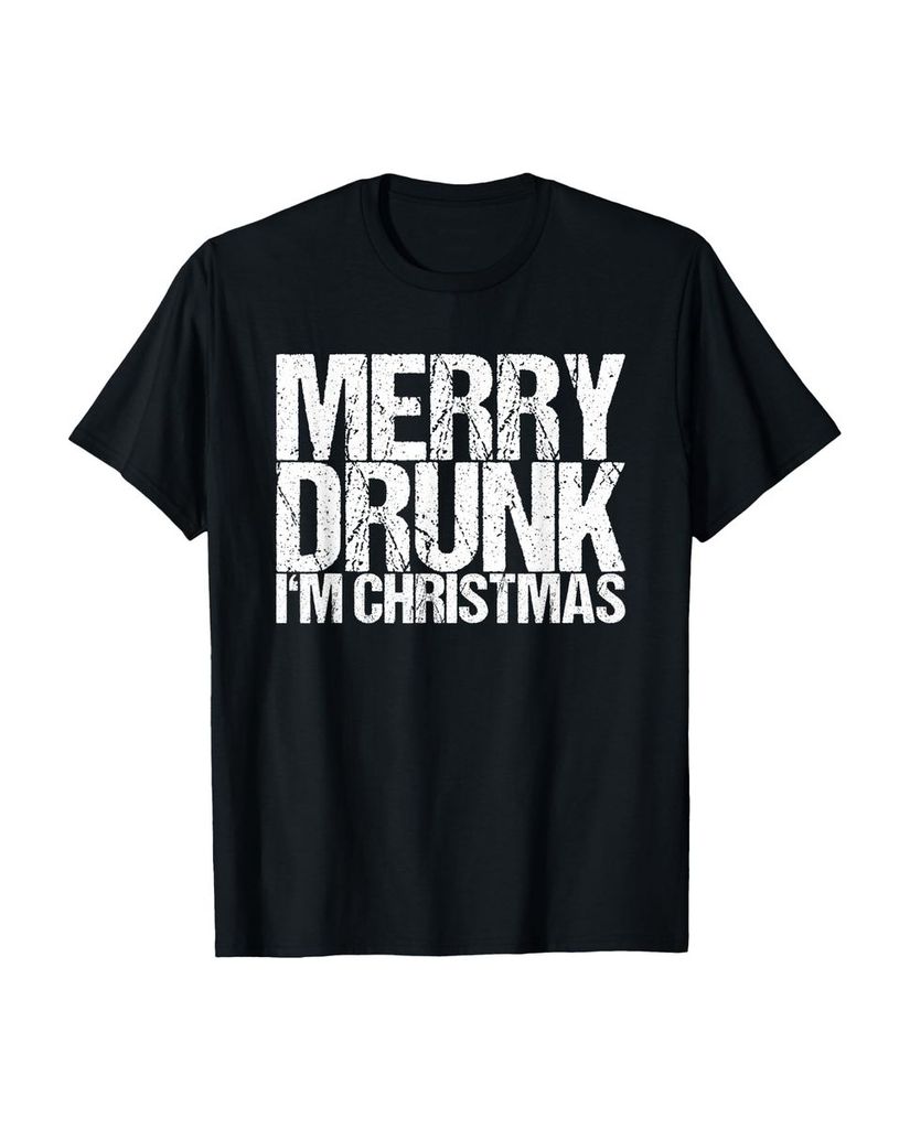 Lustiger T-Shirt „Frohe Drunk Ich bin Weihnachten“ | lustige-tshirts.de