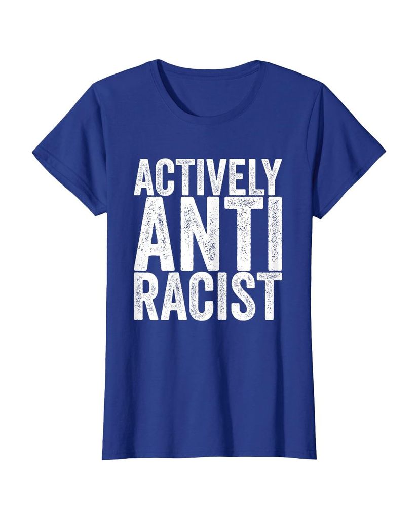 Witziges T-Shirt „Actively Anti Racist“ – Ansicht 32