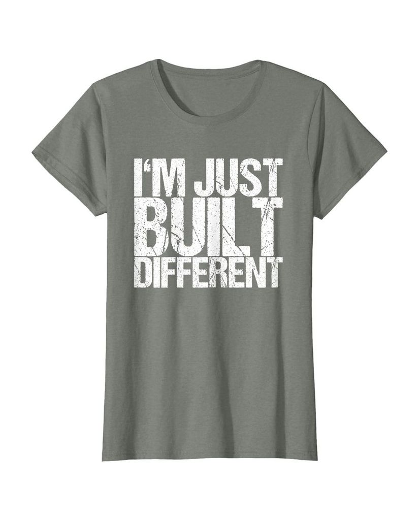 Spruchshirt „Ich bin gerade anders gebaut“ mit trockenem Baustellen-Humor – Ansicht 46