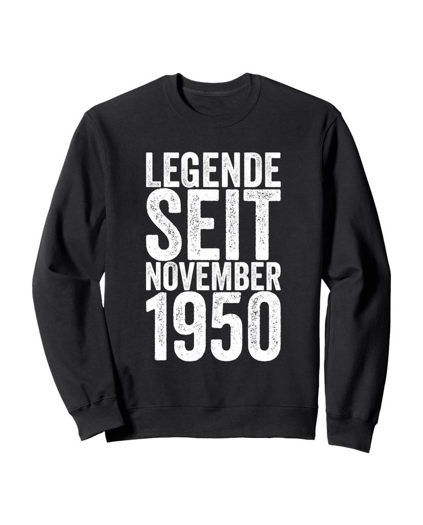 Lustiger Sweatshirt „Legende Seit November 1950“ | lustige-tshirts.de