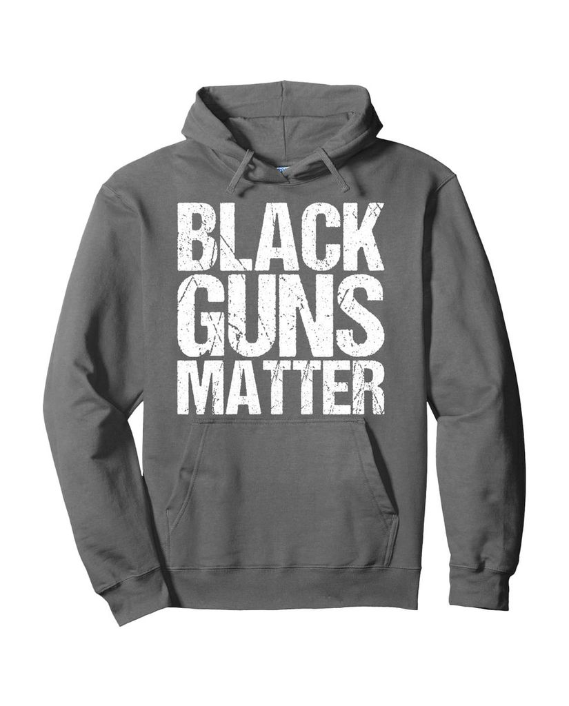 Lustiger Sprüche Hoodie „Black Guns Matter“ – Ansicht 10