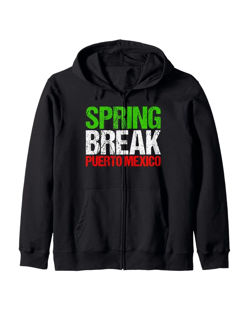 Lustiger Kapuzenjacke „Spring Break Puerto Mexiko“ | lustige-tshirts.de