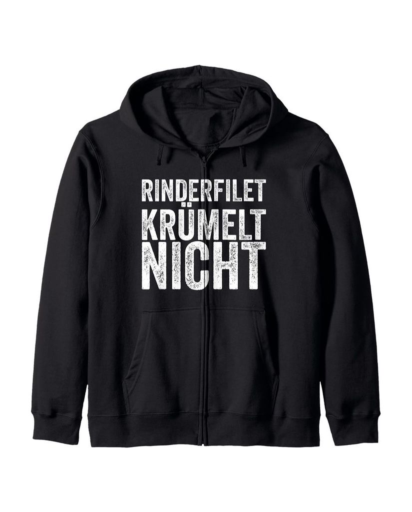 Lustiger Kapuzenjacke „Rinderfilet Krümelt Nicht“ | lustige-tshirts.de