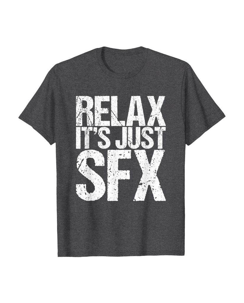 Lustiges Halloween T-Shirt „Relax It's Just Sfx“ – Ansicht 29