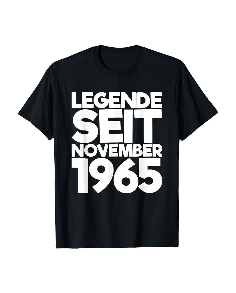 Lustiger T-Shirt „Legende Seit November 1965“ | lustige-tshirts.de