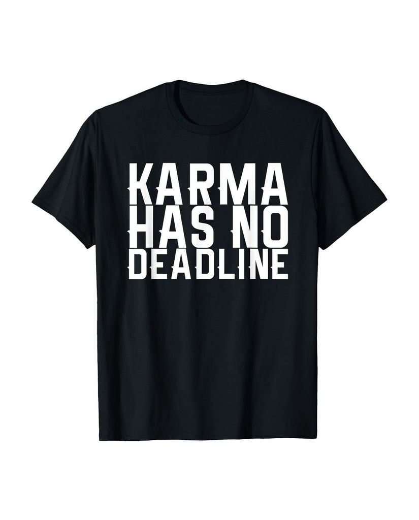 Lustiger T-Shirt „Karma hat keine Frist“ | lustige-tshirts.de