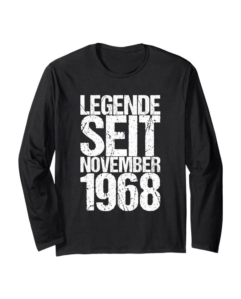 Lustiger Langarmshirt „Legende Seit November 1968“ | lustige-tshirts.de