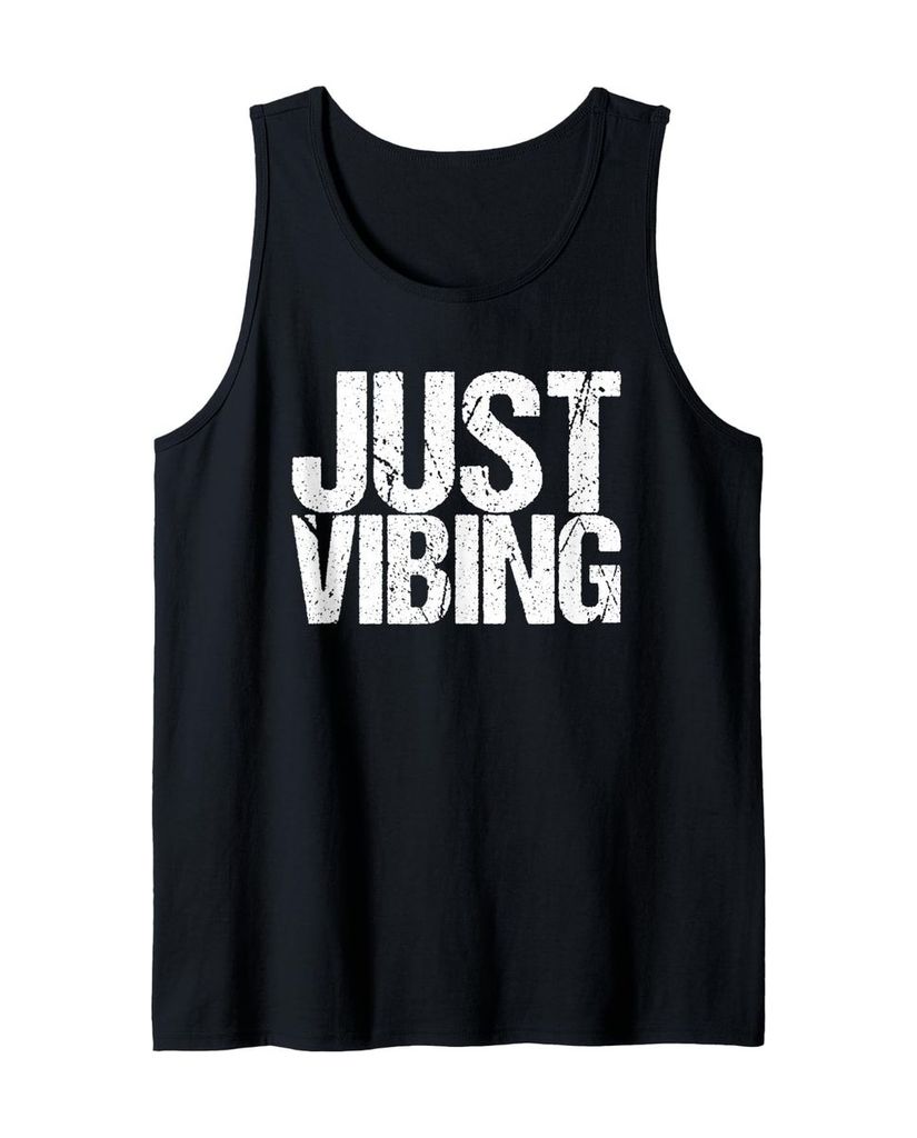 Lustiger Tank Top „Einfach Vibing“ | lustige-tshirts.de