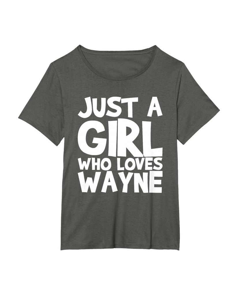 Sag einfach, wen du liebst: T-Shirt „Nur ein Mädchen das Wayne liebt“ – Ansicht 8