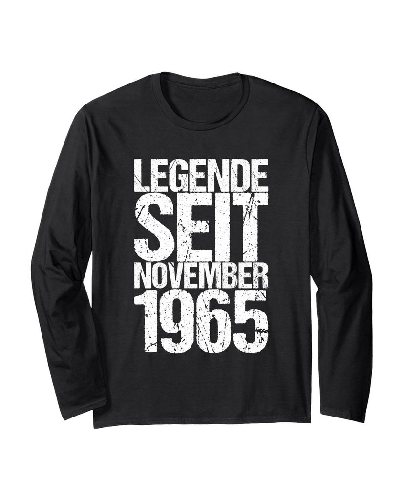Lustiger Langarmshirt „Legende Seit November 1965“ | lustige-tshirts.de
