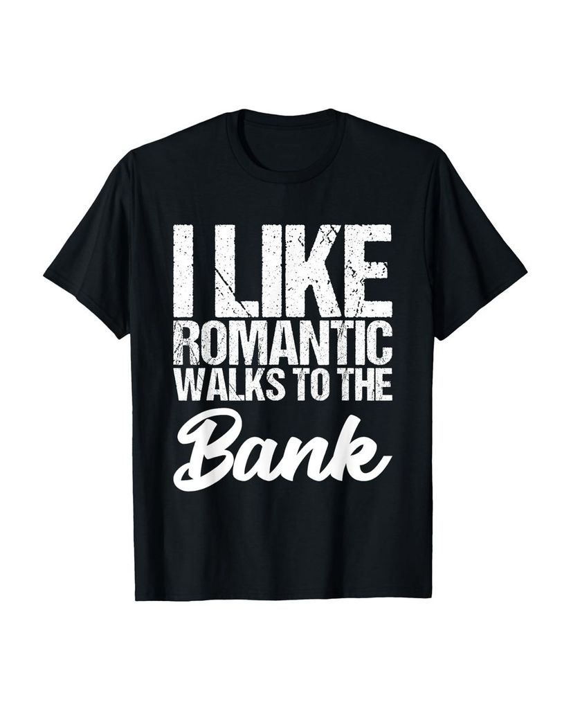 Lustiger T-Shirt „Ich mag lange romantische Spaziergänge“ | lustige-tshirts.de