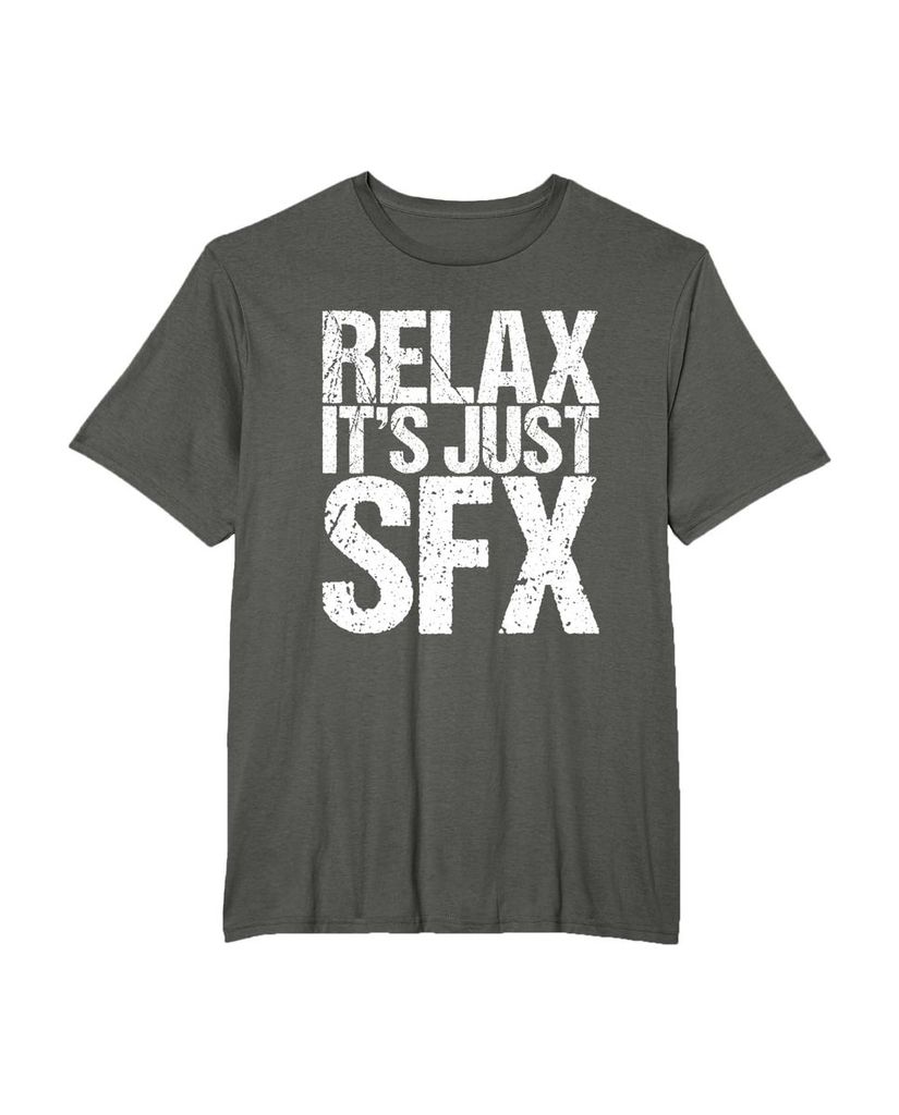 Lustiges Halloween T-Shirt „Relax It's Just Sfx“ – Ansicht 17