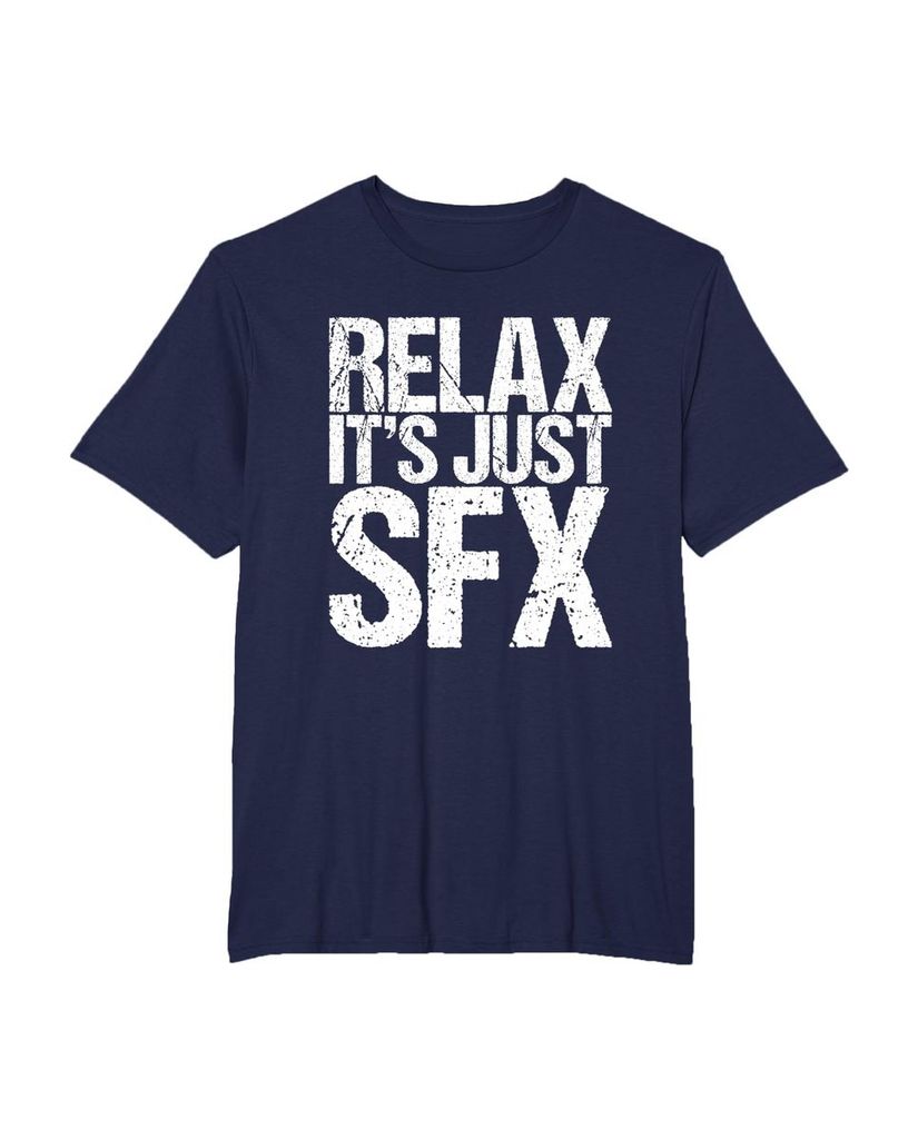 Lustiges Halloween T-Shirt „Relax It's Just Sfx“ – Ansicht 14