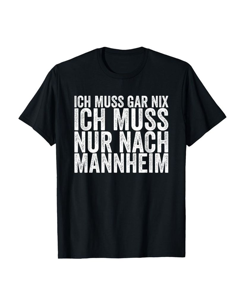Lustiger T-Shirt „Ich Muss Gar Nix Ich Muss Nur Nach“ | lustige-tshirts.de