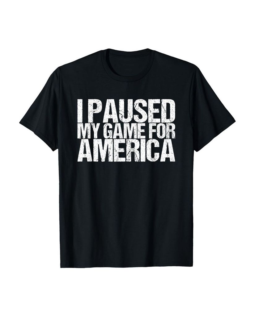 Lustiger T-Shirt „Ich habe mein Spiel für Amerika“ | lustige-tshirts.de