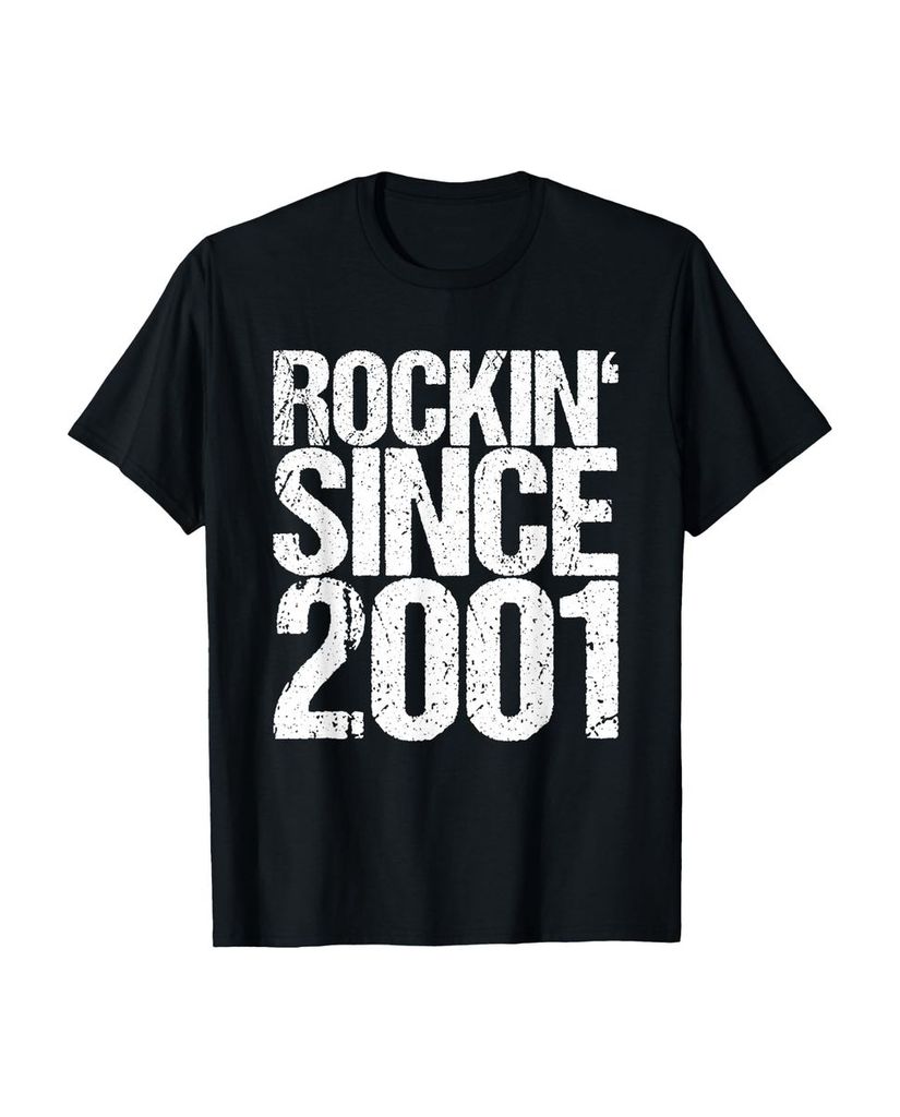 Lustiger T-Shirt „20 Years Old 2001 Funny Rock 20.“ | lustige-tshirts.de