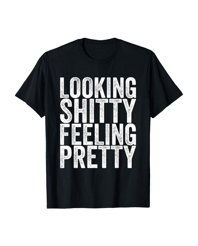 Lustiger T-Shirt „Sieht beschissen aus und fühlt sich“ | lustige-tshirts.de