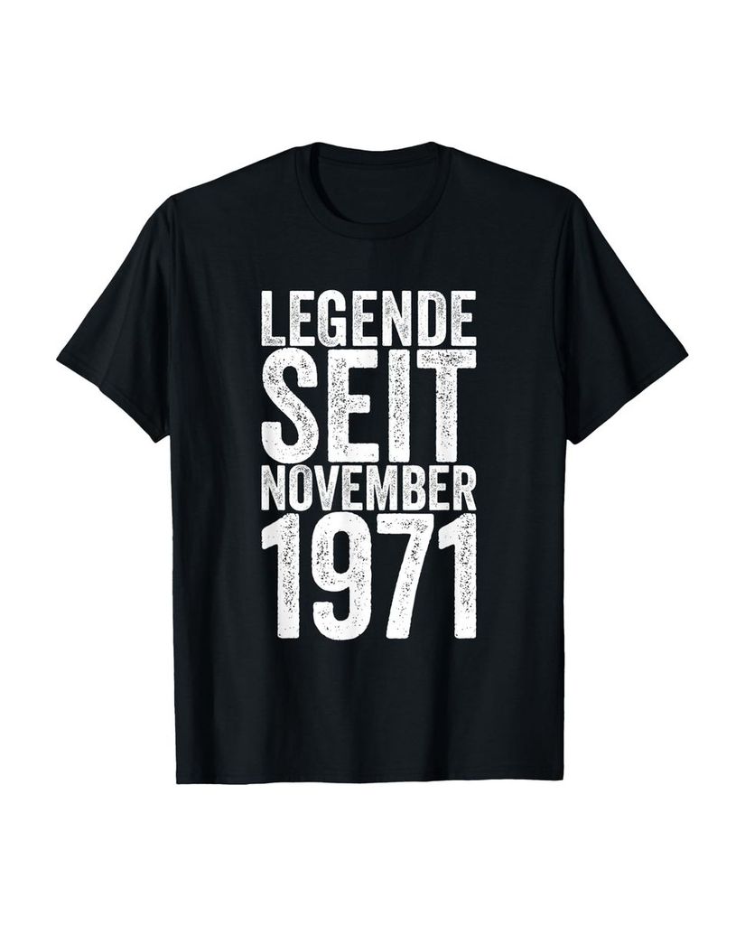 Lustiger T-Shirt „Legende Seit November 1971“ | lustige-tshirts.de