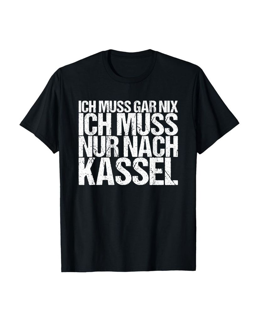 Lustiger T-Shirt „Ich Muss Gar Nix Ich Muss Nur Nach“ | lustige-tshirts.de
