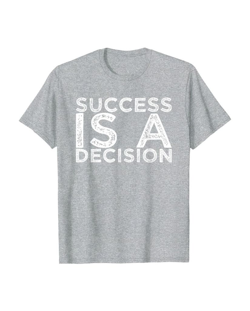 Witziges Sprüche T-Shirt „Success is a Decision“ – Ansicht 15