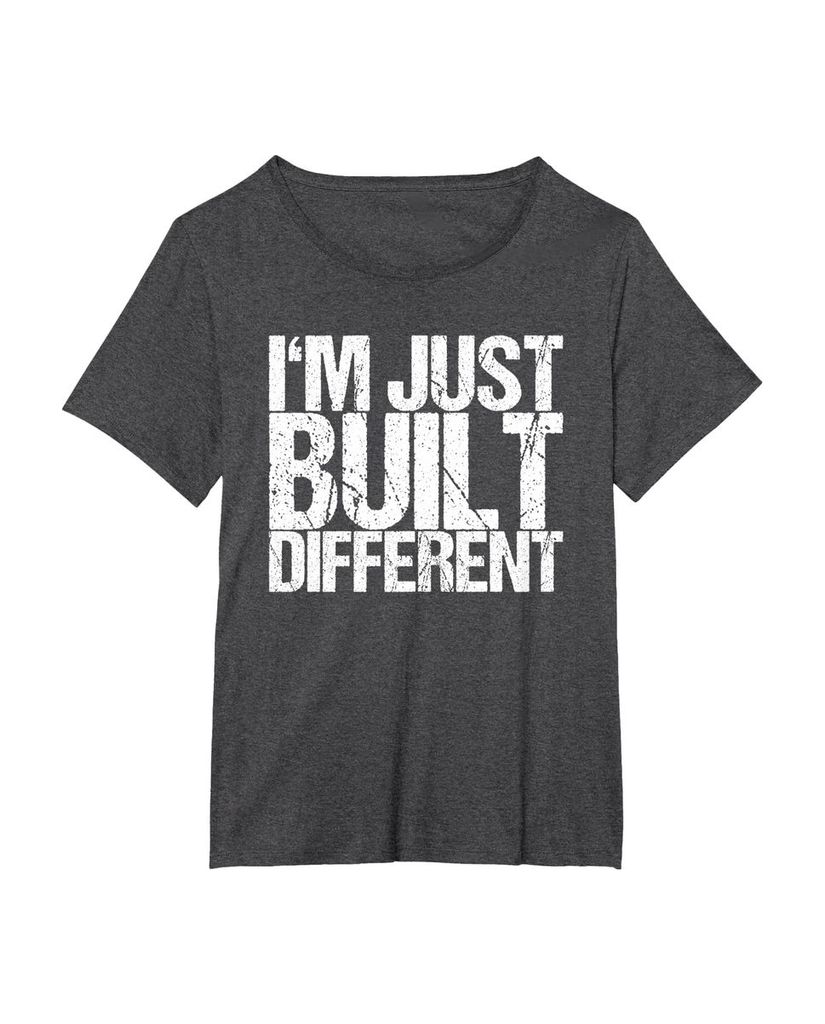 Spruchshirt „Ich bin gerade anders gebaut“ mit trockenem Baustellen-Humor – Ansicht 45