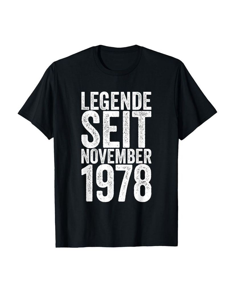 Lustiger T-Shirt „Legende Seit November 1978“ | lustige-tshirts.de